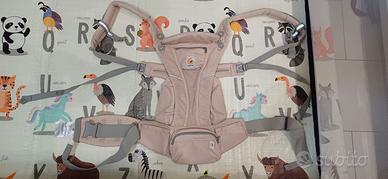 Marsupio Ergobaby Omni Breeze Grigio-Rosa