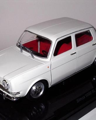 Modello auto simca 1000 sl no burago