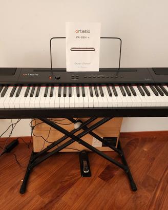 Bundle Pianoforte Digitale Artesia PA-88H+