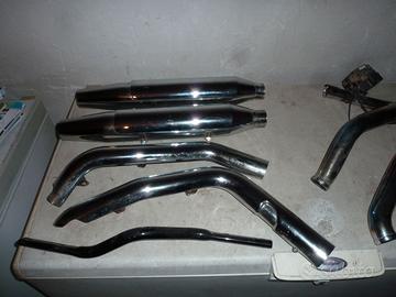 MARMITTA ORIGINALE COMPLETA HARLEY DAVIDSON DAINA