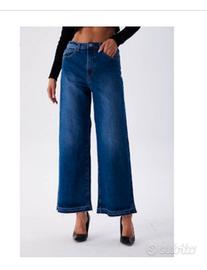 jeans a palazzo MET come in foto tg 42