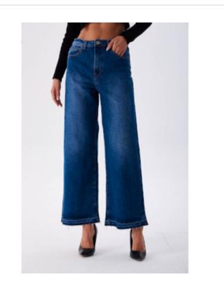 jeans a palazzo MET come in foto tg 42