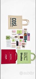 bag sconti e scatole vuote