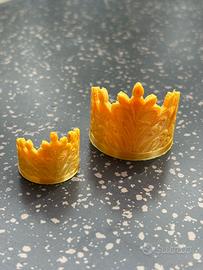 Anello portatovagliolo segnaposto oro in pla