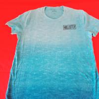 t-shirt Hollister turchese