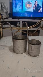 2 misure di capacità per liquidi
