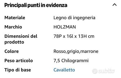 Tavolo da lavoro pieghevole