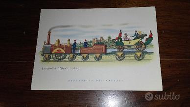 Cartoline Repubblica dei Ragazzi Locomotive