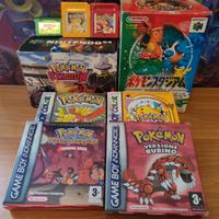 Giochi Pokemon Nintendo tutti completi in ITALIANO