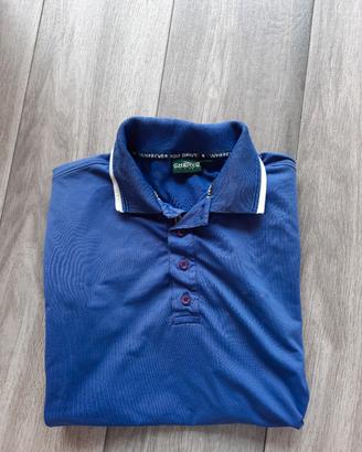 polo uomo sport tessuto tecnico