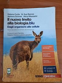 Libro scolastico di Biologia della zanichelli 