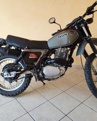 Honda XL500 S iscritta ASI