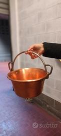 paiolo in rame per polenta