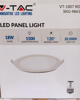 pannelli  led V-TAC SKU 4861 Day White 