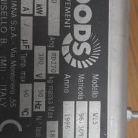 Ventilatore centrifugo Woods 0,18kw