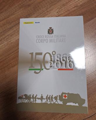 Folder Filatelico Croce Rossa Italiana