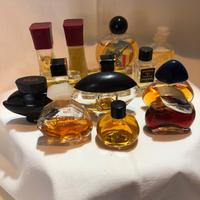 bottigliette profumo mignon vintage anni 80 e 90
