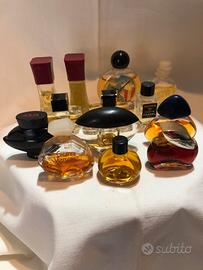 bottigliette profumo mignon vintage anni 80 e 90
