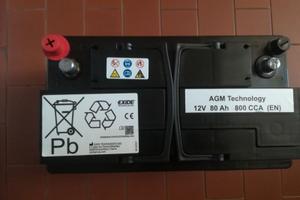Batteria 80Ah Nuova