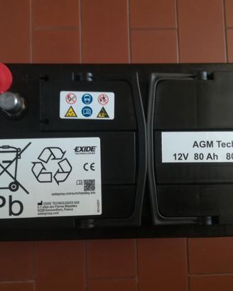 Batteria 80Ah Nuova