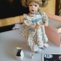 Lizzie bambola porcellana serie Polly's tea party 
