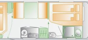 Roulotte Knaus Eifelland 520 Tkm con veranda