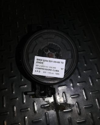 Compressore clima BMW 320D E91 1995cc TD del 2007