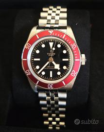 Tudor Black Bay 41mm. ghiera rossa, jubilee NUOVO