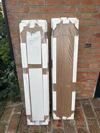 Mensola piano noce canaletto