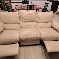 divano vera pelle Divani & Divani by Natuzzi 