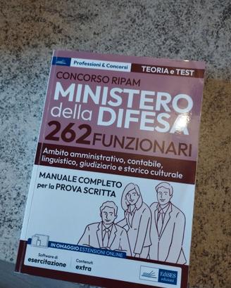 Manuale prova scritta Ministero Difesa Edises