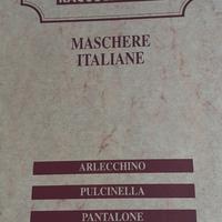 stampe  storiche maschere italiane carnevale