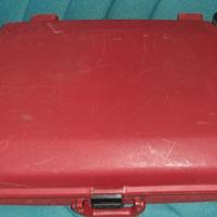 valigia Samsonite rossa 