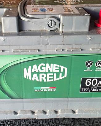 batteria 60 ah magneti marelli nuova