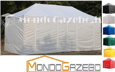 Gazebo 3x6 portatile apri chiudi cn pareti PVC 6x3