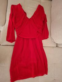 Vestito rosso max&co