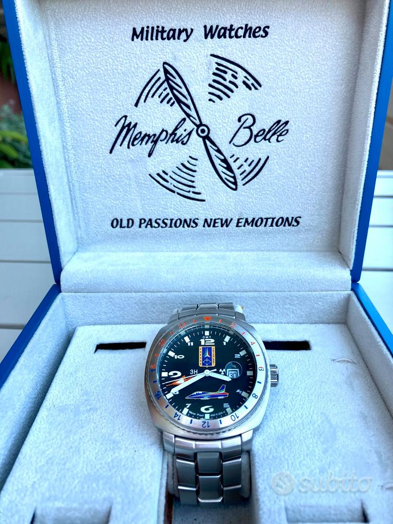 Orologio Memphis Belle GMT Frecce Tricolori Limite Abbigliamento e Accessori In vendita a Ancona