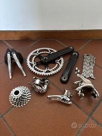 Gruppo campagnolo record titanium 9 speed corsa