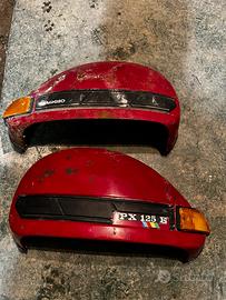 Coppia Cofani laterali vespa Px125