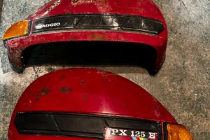 Coppia Cofani laterali vespa Px125