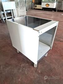 mobile inox per fry top usato