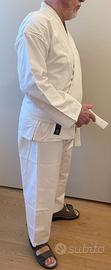 Karategi-Completo 100% cotone-T. 4-170-bianco