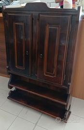 pensile/piattaia rustico in legno massello