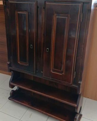 pensile/piattaia rustico in legno massello