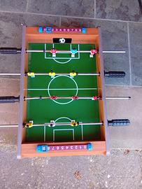 calcio balilla da tavolo