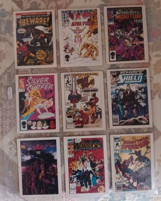 Lotto card Marvel
