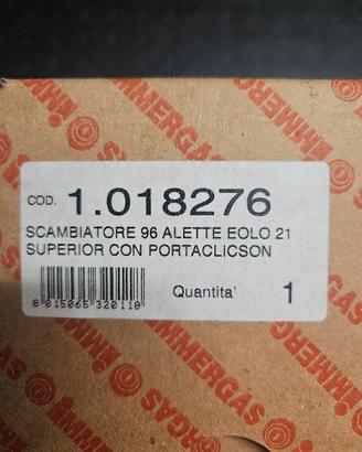 Scambiatore primario Immergas Eolo 21 Superior