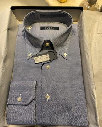 Camicia uomo 100% cotone Basile tg 43/17