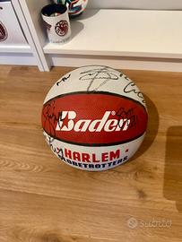 Pallone Basket autografato Harlem Globtrotter