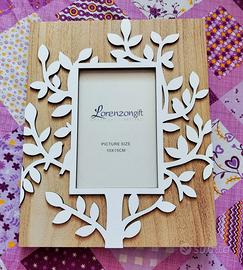 cornice portafoto 10x15 cm nuova